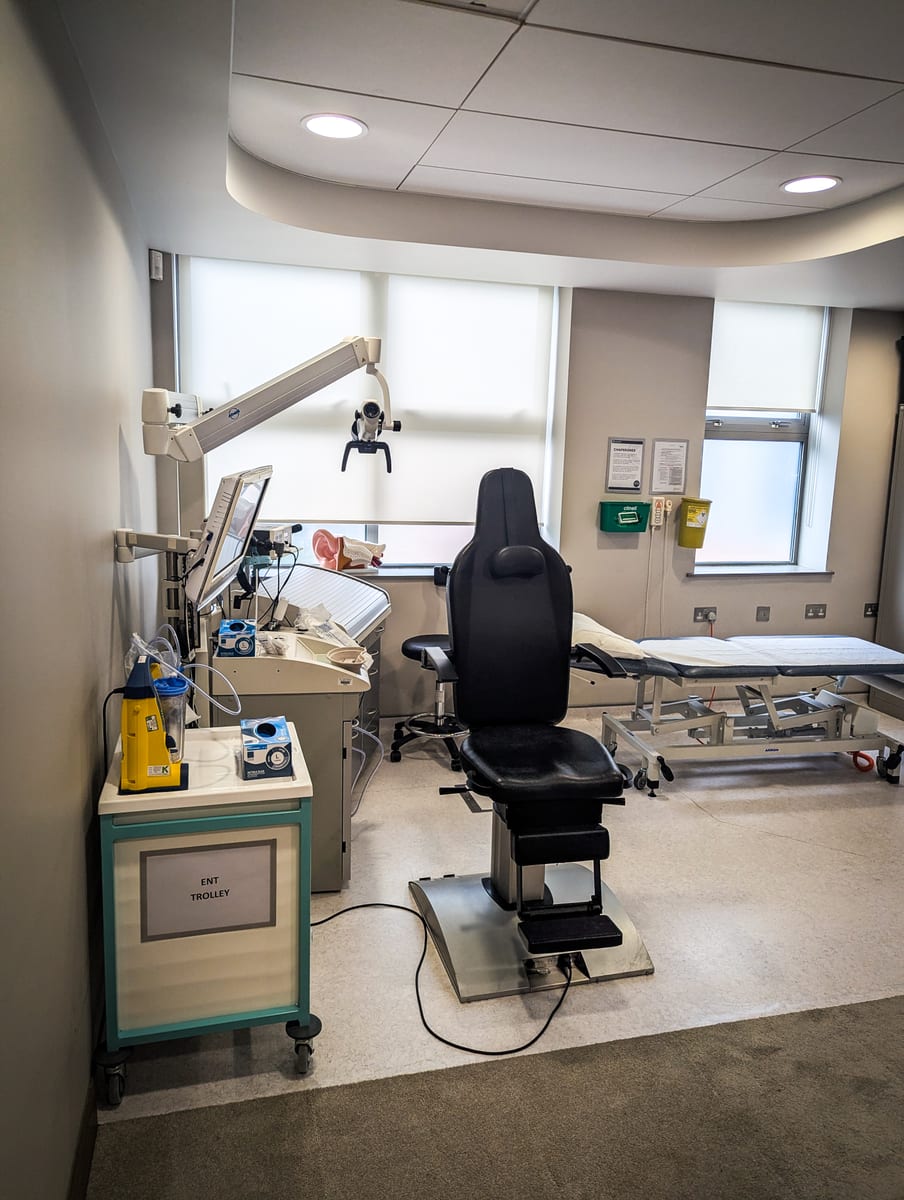 The treatment room, Hearology Orpington