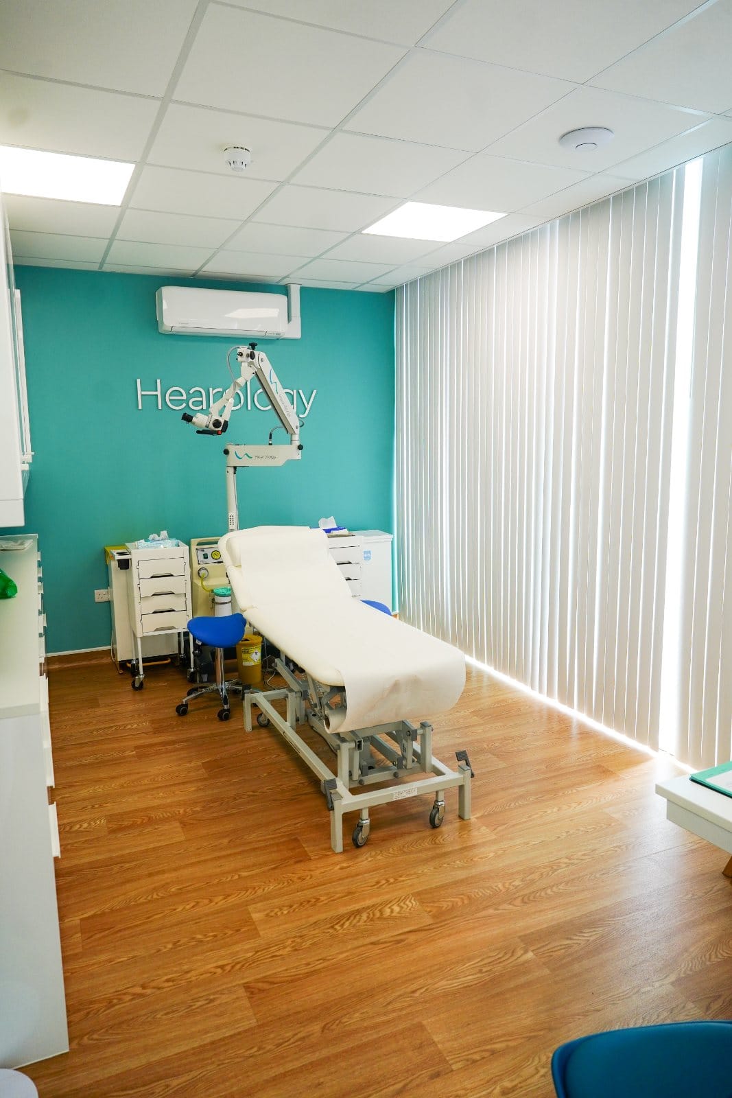 The microsuction room, Hearology Oxted