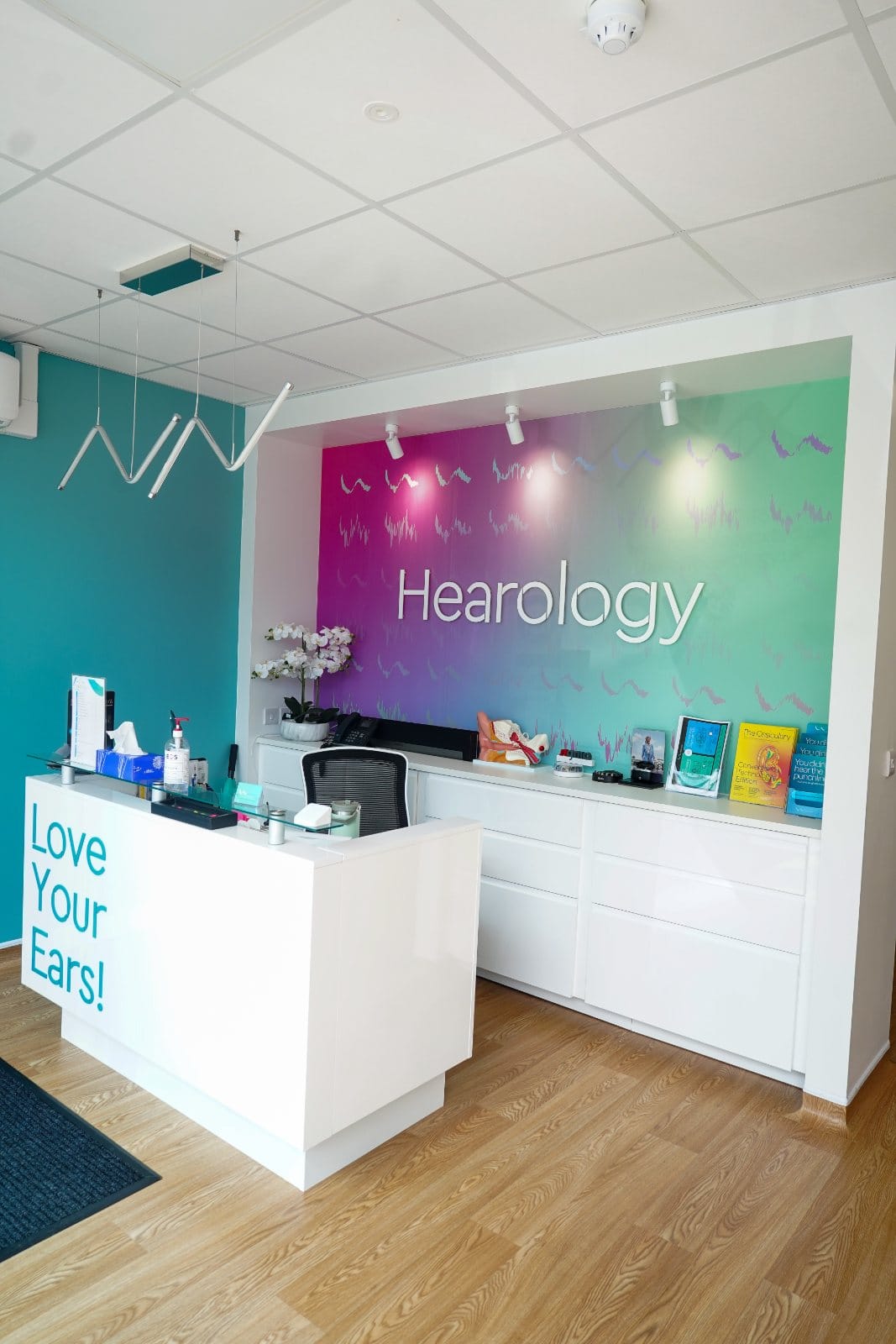 Reception, Hearology Oxted