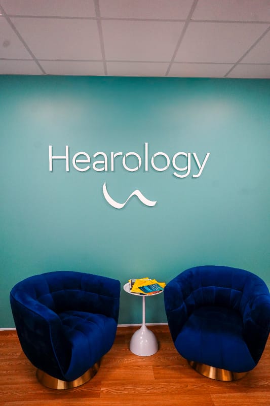 The waiting area, Hearology Oxted